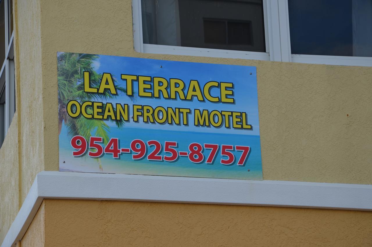 Отель La Terrace Oceanfront Голливуд Экстерьер фото